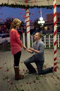 2 Frisco engagement portraits