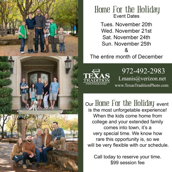2018 Family Portrait Event